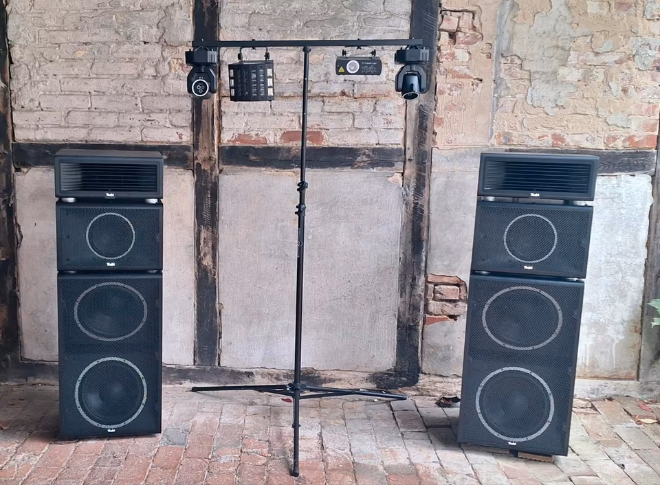 Musik und Lichtanlage XL als Set
